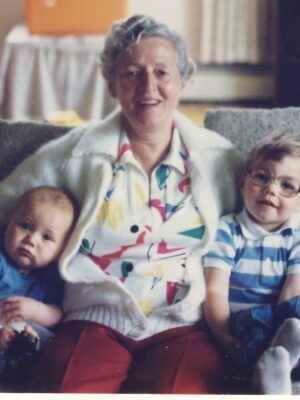Marie Steel with nephews Ryan and Owen Bebb